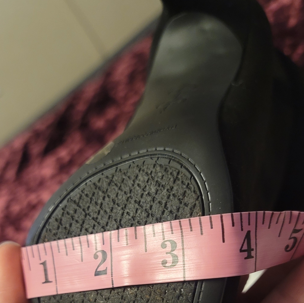 Jessica Simpson Black Slouchy Pointed-Toe Stiletto Boots - Picture 10 of 13